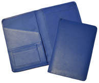 Blue  Blank Leahter Journal Books